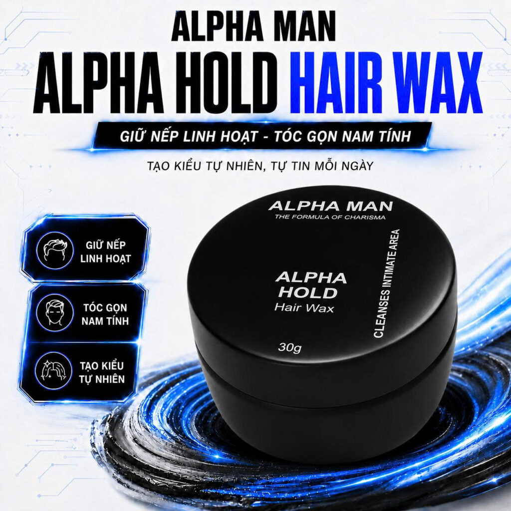 Sáp vuốt tóc nam Alphman