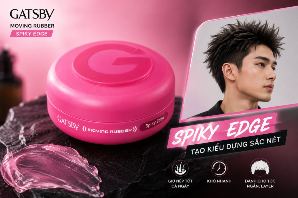 Gatsby Moving Rubber Spiky Edge
