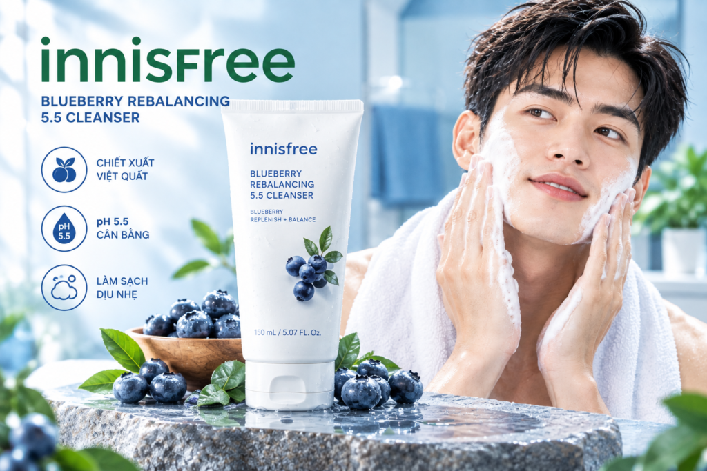 Innisfree Blueberry Rebalancing 5.5 Cleanser