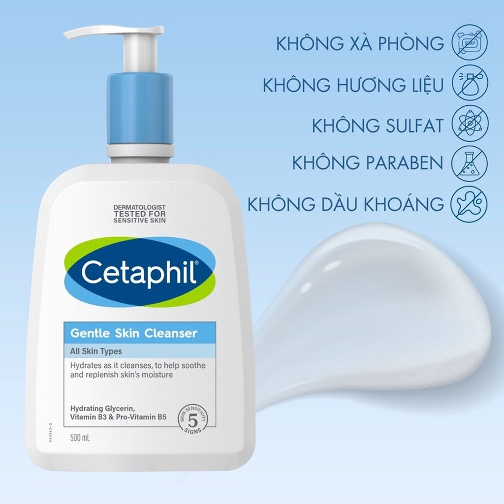 Sữa rửa mặt nam Cetaphil Gentle Skin Cleanser
