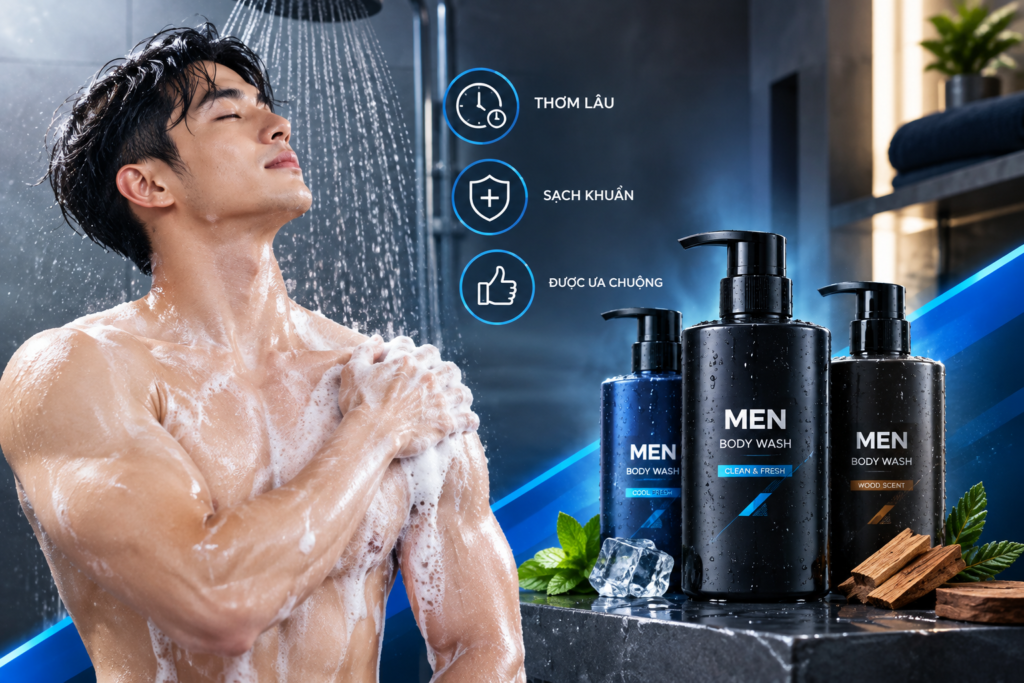 Top sữa tắm nam tốt nhất