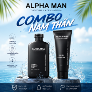 Combo Nam thần Alphaman tự tin tỏa sáng