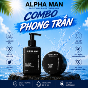 Combo phong trần Alphaman Nam tính quyến rũ