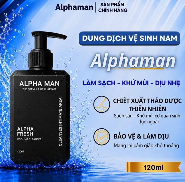 Dung dịch vệ sinh nam Alphaman