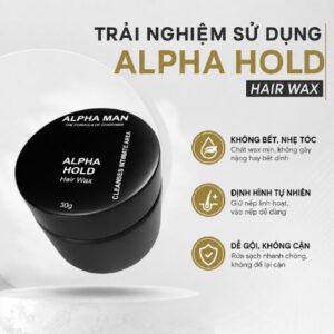Gel vuốt tóc nam ALPHA MAN