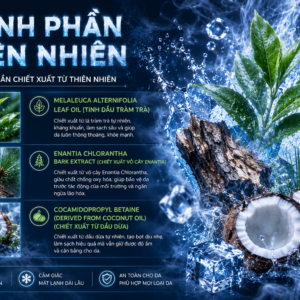 Sữa tắm nam Alphaman àm sạch da mặt, cơ thể và tóc chỉ trong một sản phẩm