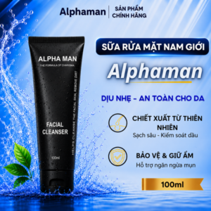 Sữa rửa mặt ALPHA MAN