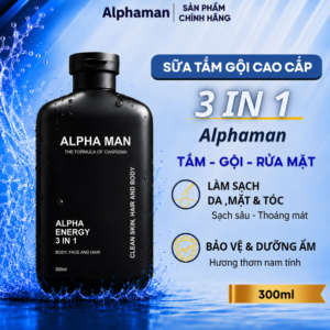 Sữa tắm Alphaman 3in1